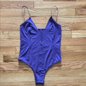 Purple bodysuit